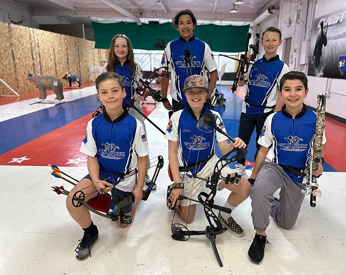 Youth Wild Sheep Foundation Archery team